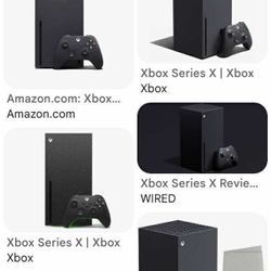 Xbox Series X 2 Controlls And Two Games