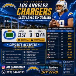 Chargers 26 home schedule