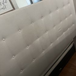 Bed With Box Spring 