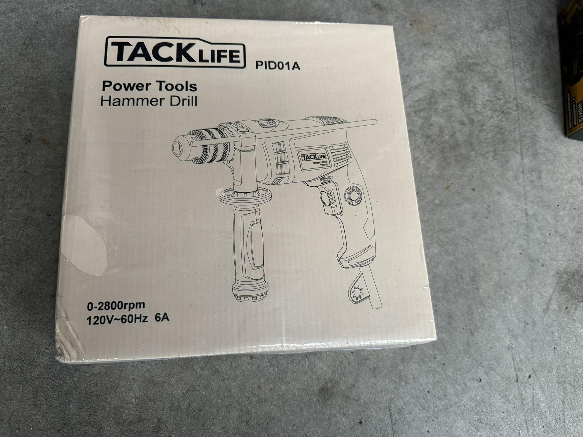 Unopened Hammer Drill