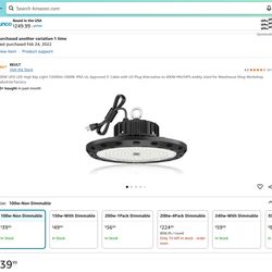 100 Watt LED light