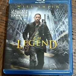 I Am Legend - Will Smith - Blu-Ray - Collector’s Item