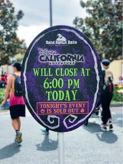 Oogie Boogie Bash Ticket