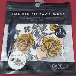 CAPELLI NEW YORK SMOOTH FIT FACE MASKS