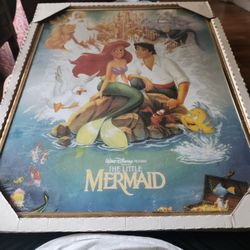 Banned Disney Artwork Framed,New