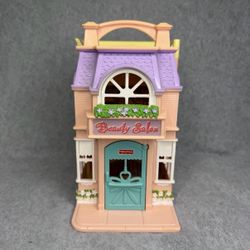 Mattel 2001 Fisher Price Sweet Streets PET SHOP & BEAUTY SALON Vintage