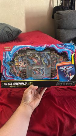 mega greninja premium collection pokemon