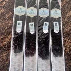 Hair couture neophilia curly tape hair extensions 24”