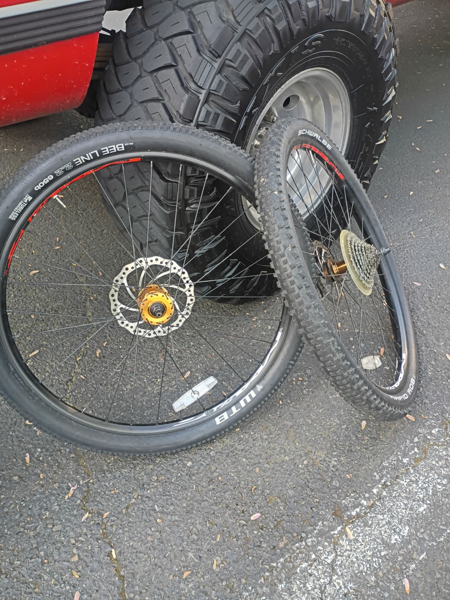Rims and tires