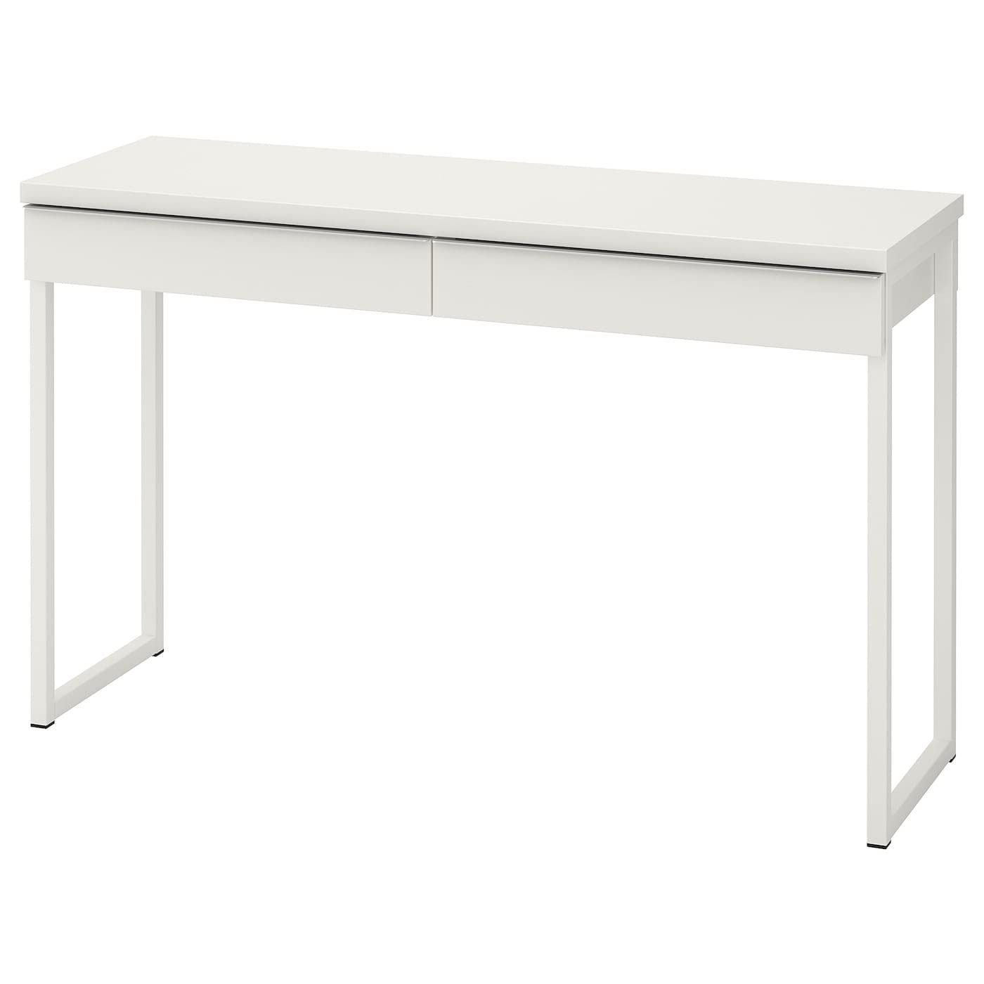 Besta Burs White IKEA desk