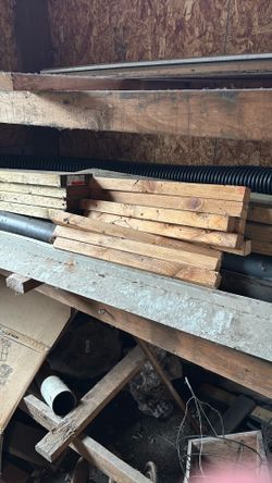 Wood And Pipe Scraps/ Leftovers 