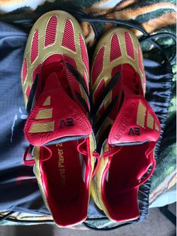 Adidas predator precision gold zidane cleats size 10.5