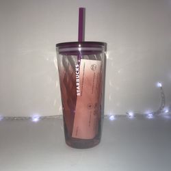Starbucks Spring Glass Tumbler