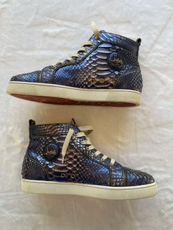 Christian Louboutin Men’s Python Metal
