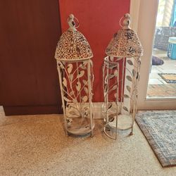 Metal Tall Bird Cage 