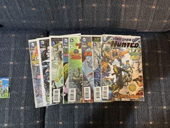 New 52 The Hunted Complete Comic Set