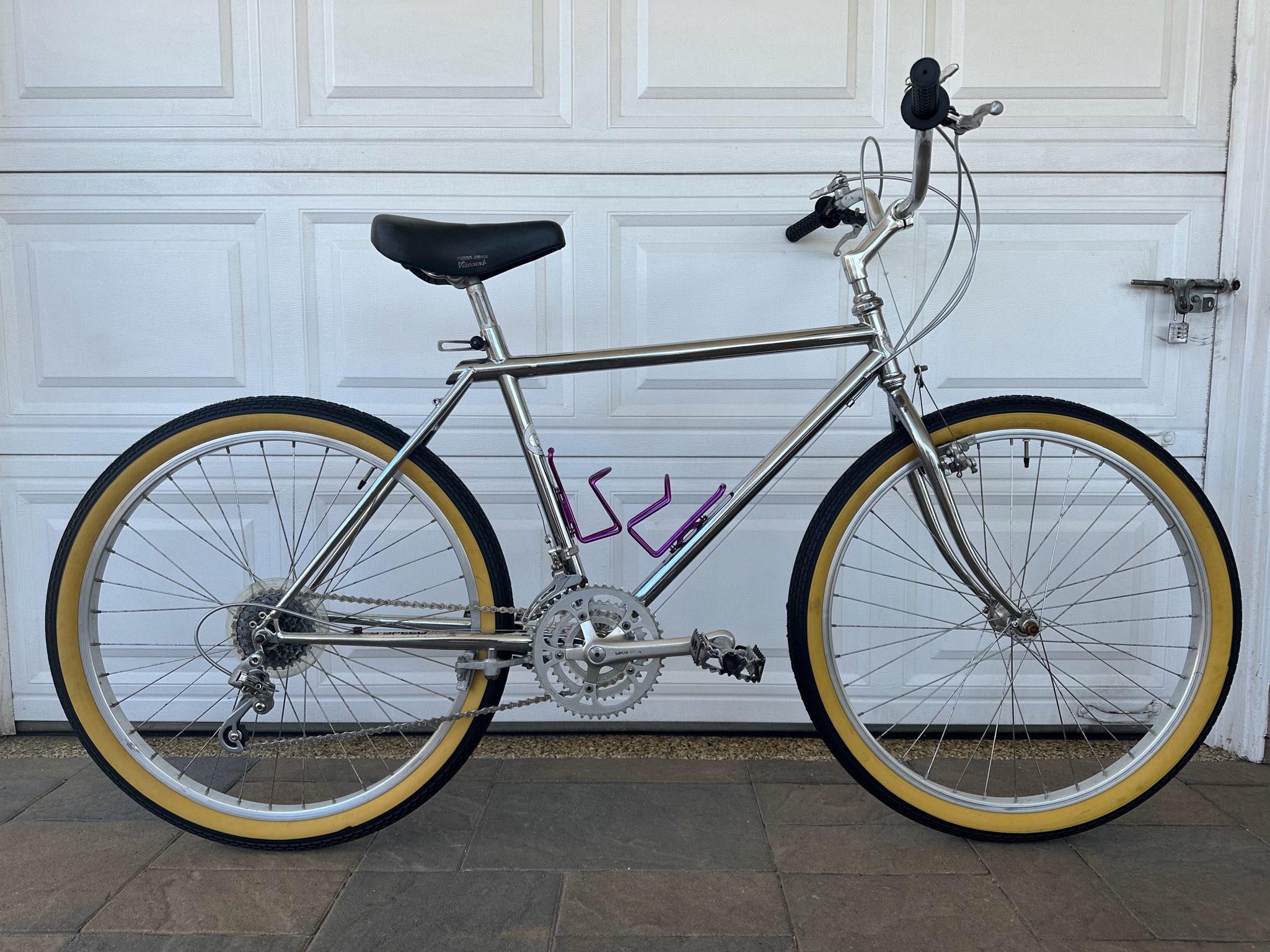 1985 GT Timberline Mountain Bike Suntour Mountech Ukai Rims Viscount Saddle Dia Compe Gran Chrome