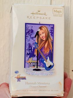 Hallmark Keepsake Hannah Montana Disney Channel Christmas Ornament
