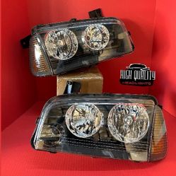 Dodge Charger 2006. 2010 Headlights. 