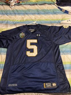 University Of Notre Dame Music City Bowl Jersey Size 2XL Mens Adult 