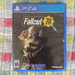 Fallout 76 For Playstation 4