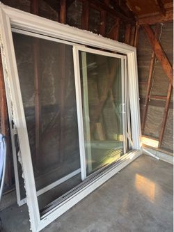 Patio sliding door