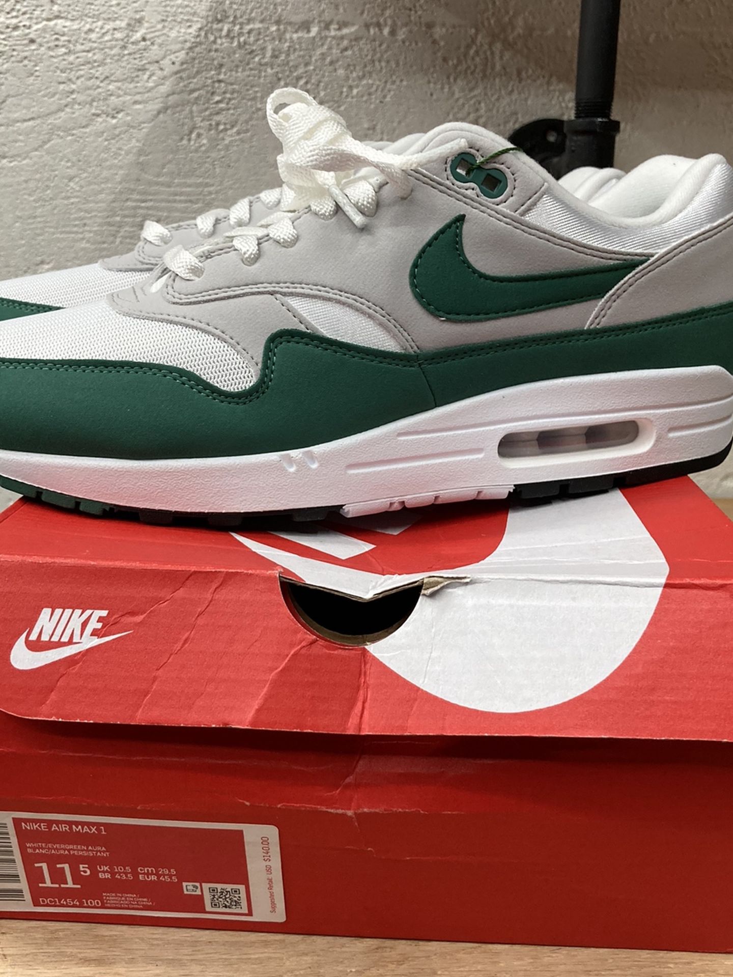 Nike Air Max 1 EVERGREEN 11.5