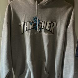Thrasher x santa cruz hoodie M