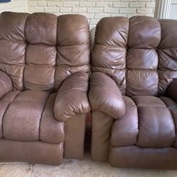Leather Rocking Chair