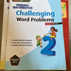 Challenging Word Problems Singapore Math Grade 2