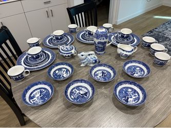 Johnson brother China 32 one piece sells for$135
