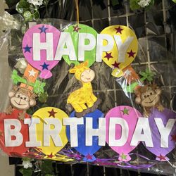 Letreros Happy Birthday