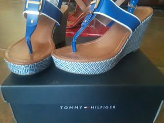 Tommy Hilfiger sandals & Nude/Gold Slingback heels