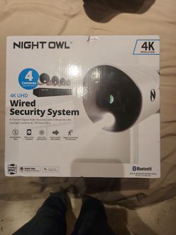 Night owl wired security cameras