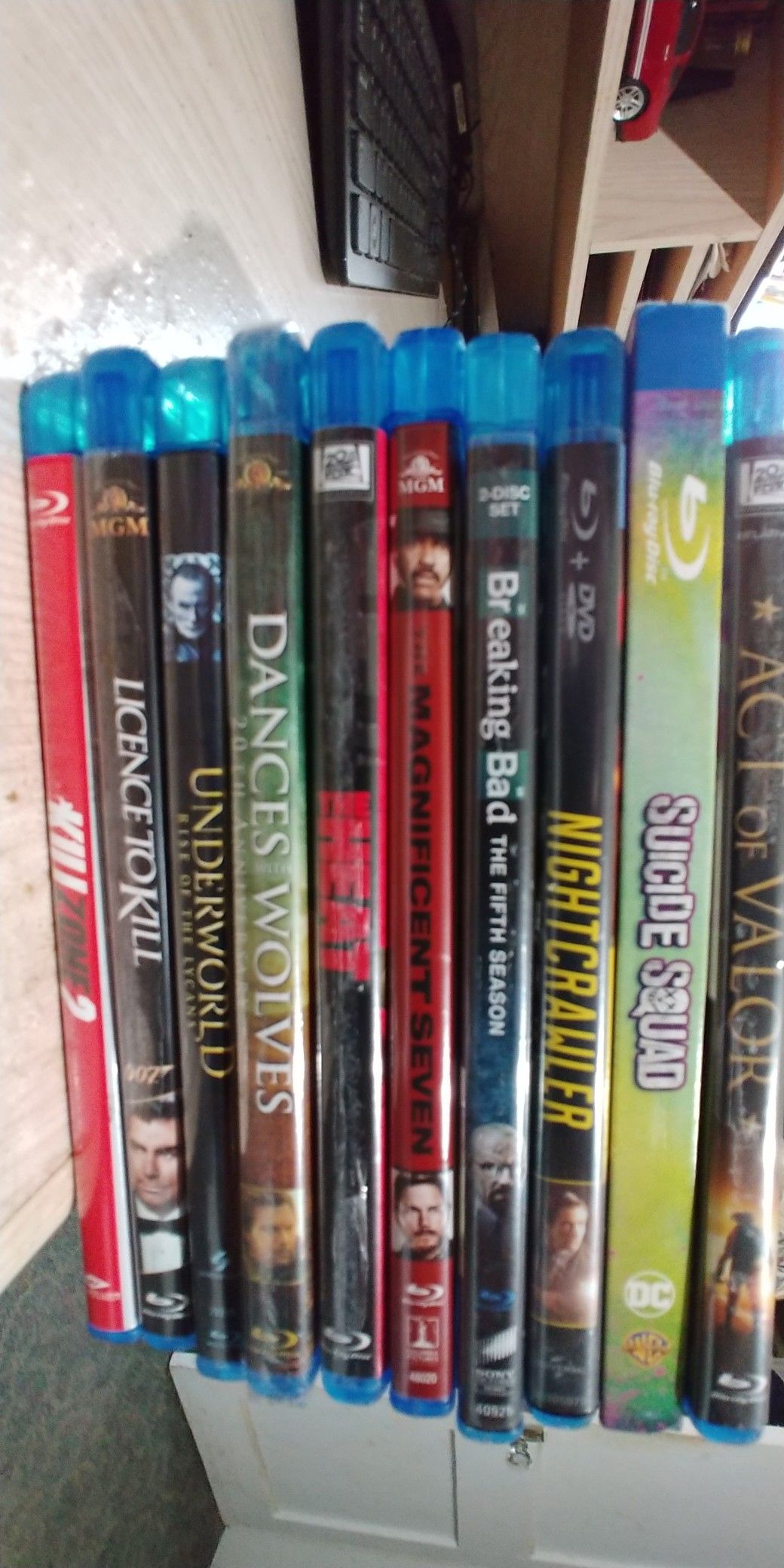 10 blu rays for $20