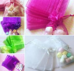 12pcs Organza Bags. Choose your color