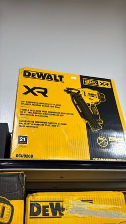 Dewalt 21 degree framing nailer 20v tool only