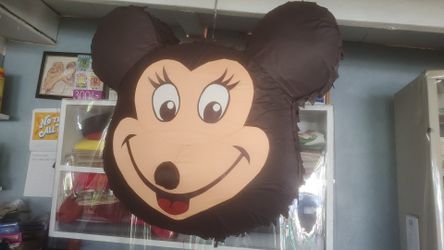 Mickey mouse head piñata