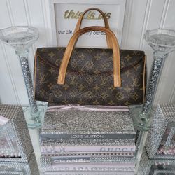 💯 Authentic vintage  LOUIS VUITTON Monogram Sonatine Brown