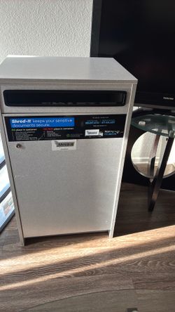 Shred-it  deposit box