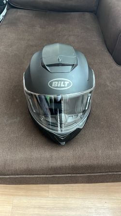 BiLT Full-Face Motorcycle Helmet Matte Black