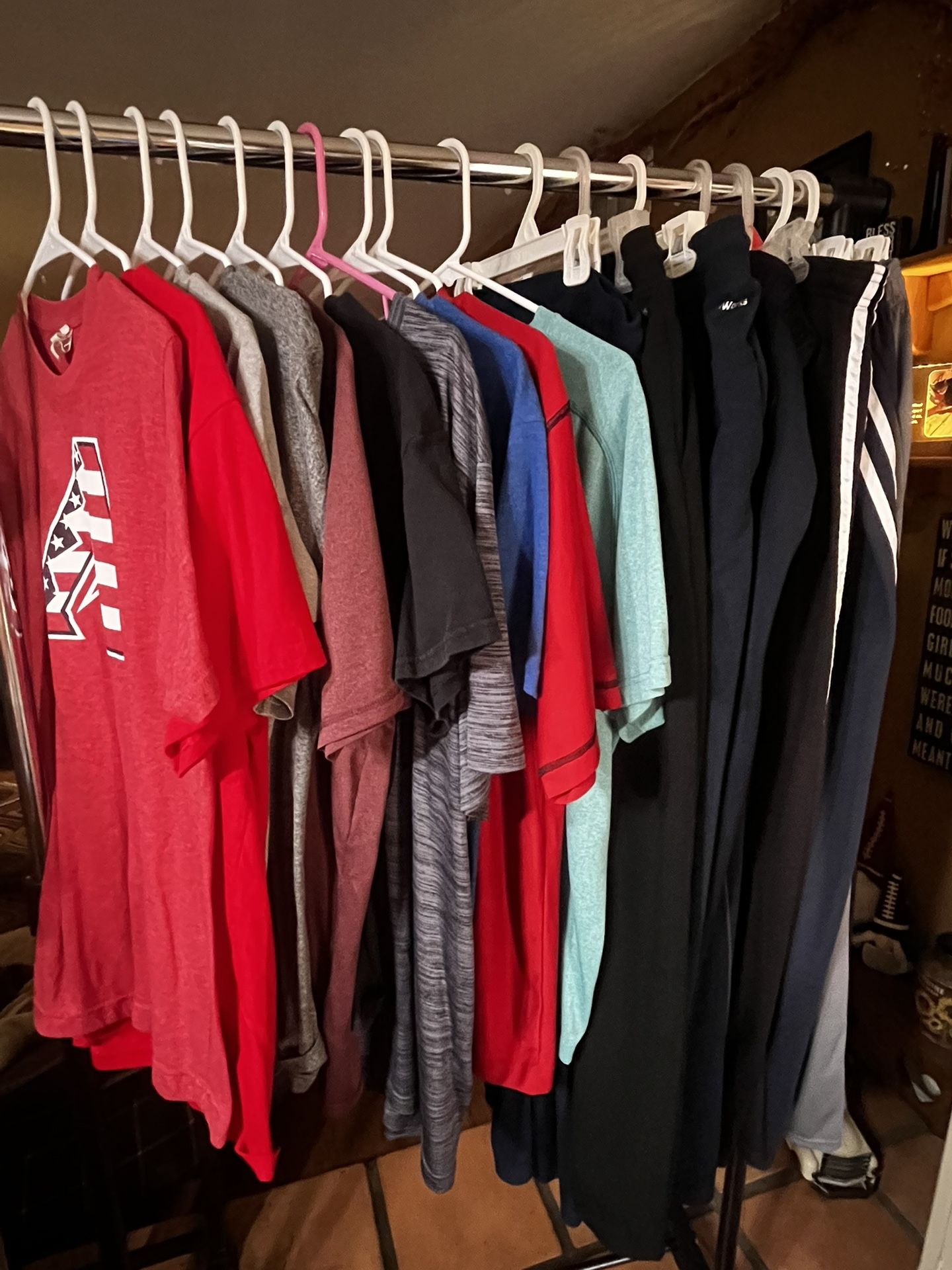Men’s Medium And Large Clothing