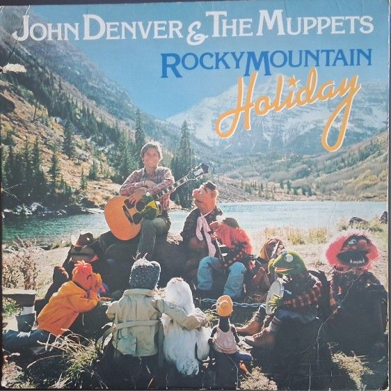 John Denver And The Muppets “Rocky Mountain Holiday” 1983 RCA Orig 1st Press~VG+