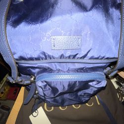 GG Debossed Nylon Backpack