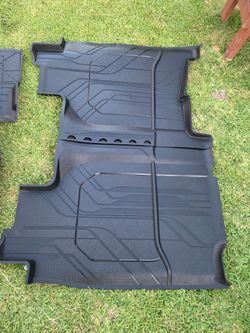 tapetes OEM para chevy silverado cuatro puertas del 2019-2026  /1500/2500/3500 en negro