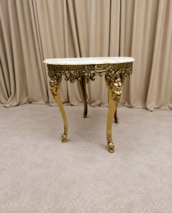 Art Nuevo/ art deco marble side table