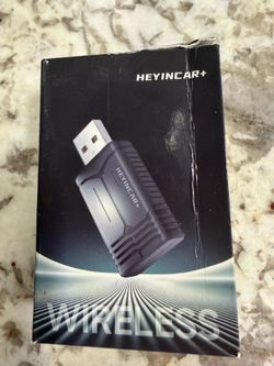 HEYINCAR+ H-Air Wireless CarPlay & Android Auto Adapter 2025 Upgrade Plug & Play