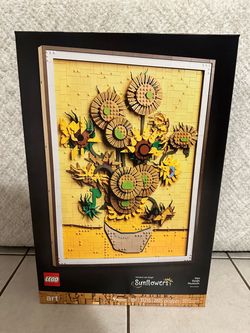 LEGO Sunflowers Artwork