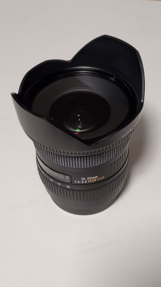 Sigma 10-20mm for Canon