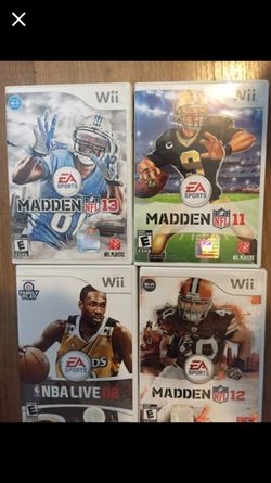 Wii EA sports game 4 total
